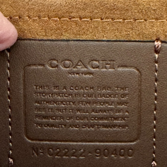 Multi pattern Coach small handbag - Picture 6 of 6